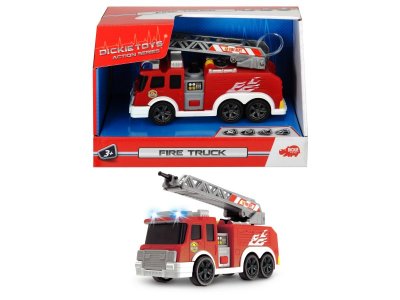 Игрушка Dickie Toys, Пожарная машина с водой, свет, звук, 15 см 1-00223940_1