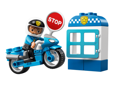Конструктор Lego Duplo, Полицейский мотоцикл 1-00224115_1