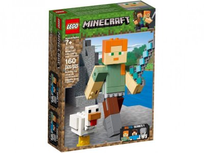 Конструктор Lego Minecraft, Большие фигурки: Алекс с цыплёнком 1-00224124_2