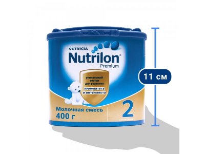 Смесь Nutrilon 2 молочная с пребиотиками 400 г 1-00003415_7