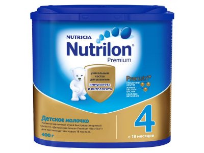Смесь Nutrilon Junior 4, детское молочко 400 г 1-00015697_1
