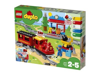 Конструктор Lego Duplo, Поезд на паровой тяге 1-00225284_15