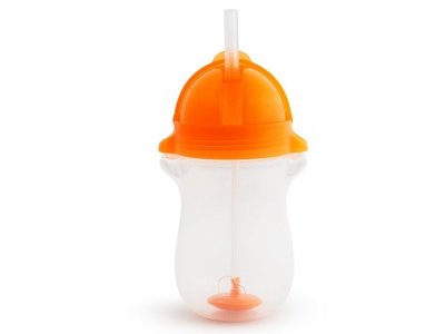 Поильник-чашка детская Munchkin, Click Lock с трубочкой без ручек 280 мл 1-00225293_1