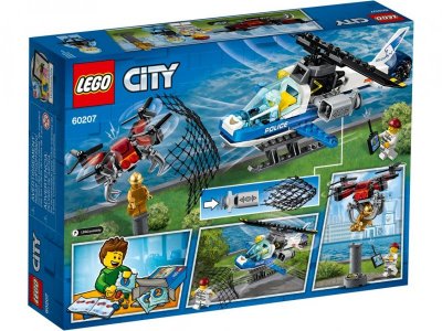 Конструктор Lego City, Воздушная полиция: погоня дронов 1-00225921_3