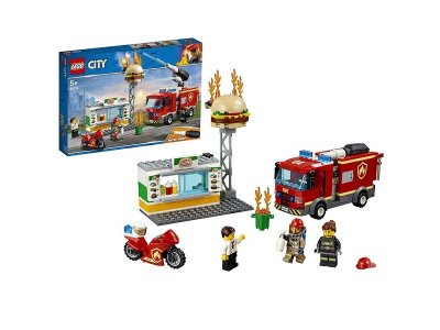 Конструктор Lego City, Пожар в бургер-кафе 1-00225924_1