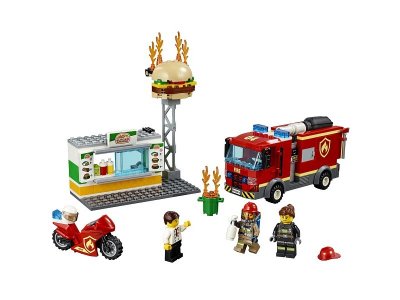Конструктор Lego City, Пожар в бургер-кафе 1-00225924_2