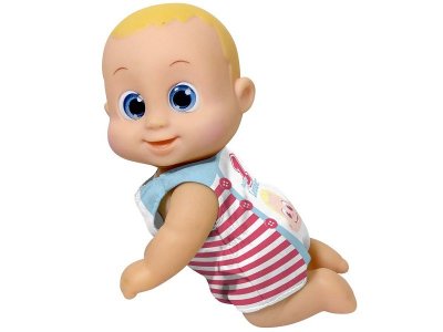 Игрушка интерактивная Bouncin' Babies, Кукла Баниэль ползущая 16 см 1-00226615_1