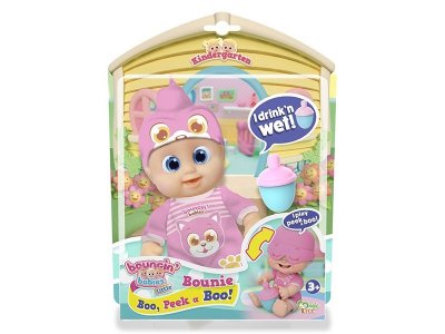 Игрушка интерактивная Bouncin' Babies, Кукла Бони (пьет и писает) 16 см 1-00226616_2