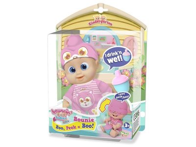 Игрушка интерактивная Bouncin' Babies, Кукла Бони (пьет и писает) 16 см 1-00226616_3