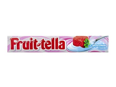Конфета Fruit-tella жевательная, Клубничный Йогурт 41 г 1-00226882_1