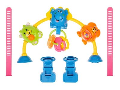 Дуга S+S Toys, Bambini на коляску, Зверушки-веселушки с музыкальными погремушками 1-00218469_3
