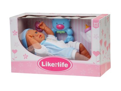 Кукла S+S Toys, LikeInLife со звуком 33 см 1-00218734_1