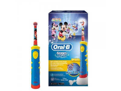 ЛИКВИДАЦИЯ! Зубная щетка Oral-B электрическая детская Mickey for Kids D10.513К (тип 4733) 1-00151828_4