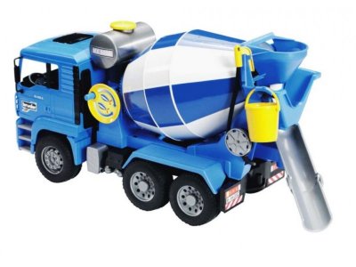 Игрушка Bruder, Бетономешалка MAN (подходит модуль со звуком и светом H) 1-00227712_2