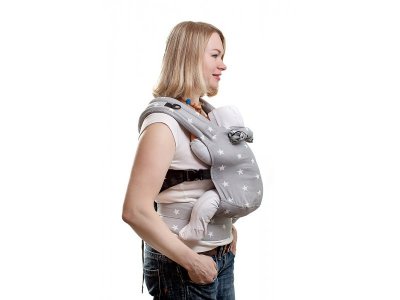 Эрго-рюкзак SlingMe Звездочки, серия Комфорт 1-00227773_2