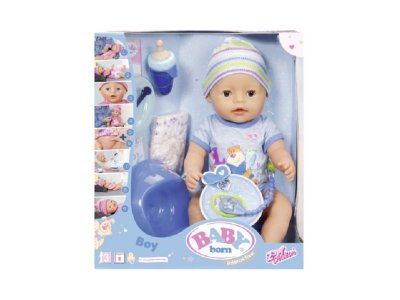 Кукла Zapf Baby born, Мальчик интерактивная, 43 см, кор. 1-00228075_2