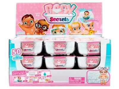 Набор игровой Zapf Creation, Baby Secrets Кукла с ванной, 16 видов 1-00228080_2