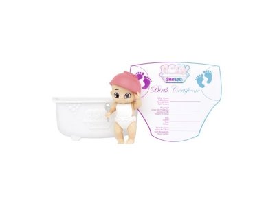 Набор игровой Zapf Creation, Baby Secrets Кукла с ванной, 16 видов 1-00228080_3