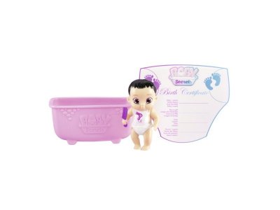 Набор игровой Zapf Creation, Baby Secrets Кукла с ванной, 2 волна 1-00228084_3