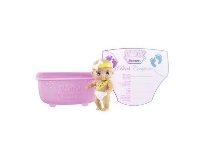 Набор игровой Zapf Creation, Baby Secrets Кукла с ванной, 2 волна 1-00228084_4