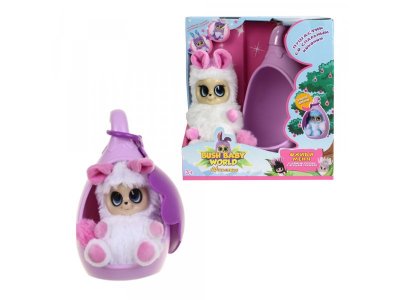 Мягкая игрушка Bush Baby world, Пушастик Соня со спальным коконом, 17 см 1-00228892_1
