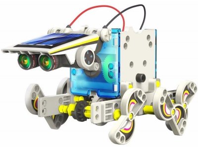 Набор для опытов и экспериментов 1Toy Экспериментариум, Робот на солнечной батарее (13 в 1) 1-00228970_6