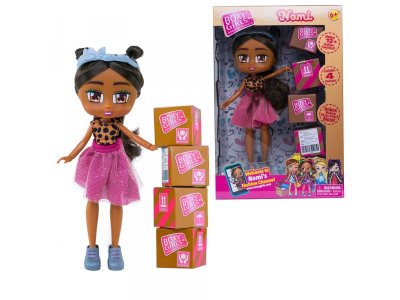 Кукла 1Toy Boxy Girls Nomi с аксессуарами в 4-х коробочках, 20 см 1-00228989_1