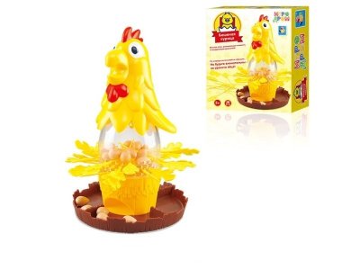 Игра настольная 1Toy Игродром. Бешеная курица 1-00229010_1