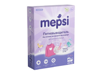 Пятновыводитель Mepsi гипоаллергенный для детского белья 400 г 1-00229658_1