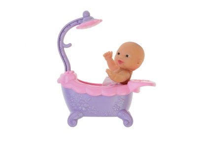 Пупс S+S Toys, Заботливая мама, в ванне 7 см 1-00224299_1