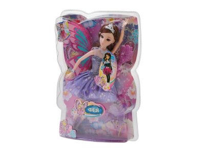 Кукла S+S Toys, Фея пластиковая, в комплекте с расческой и мини-пони с крыльями 1-00228850_3