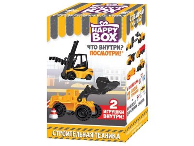 Карамель Happy Box Строительная техника, с игрушкой 18 г 1-00230259_1