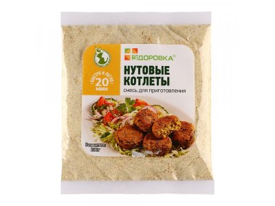 Смесь Здоровка для приготовления Нутовые котлеты, 200 г 1-00231051_1