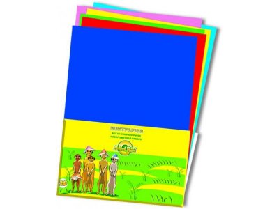 Цветная бумага School Point, Суслики A4 двухсторонняя, 20 л. 1-00230999_1