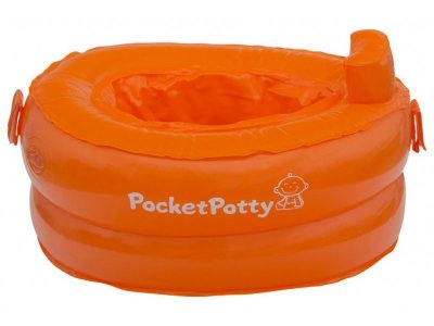 Горшок дорожный Roxy-Kids PocketPotty надувной 1-00231606_1