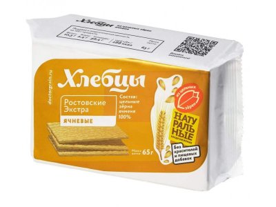 Хлебцы Ростовские Экстра ячневые 65 г 1-00231888_1