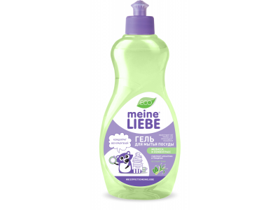 Гель Meine Liebe для мытья посуды Мелисса и лемонграсс, концентрат, 500 мл 1-00232595_1