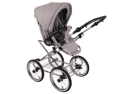 Коляска 2 в 1 Lonex Classic Retro Len (натур. Ротанг) 1-00234139_4