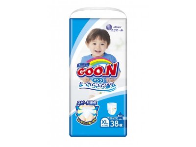 Подгузники-трусики для мальчиков Goon XL, 12-20 кг, 38 шт. 1-00006008_1