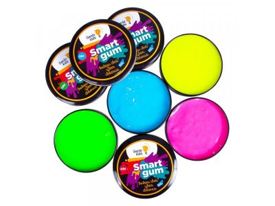 Пластилин Genio Kids Smart Gum, цветное свечение 1-00235125_2