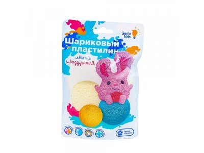 Пластилин Genio Kids шариковый для детской лепки 1-00235128_2