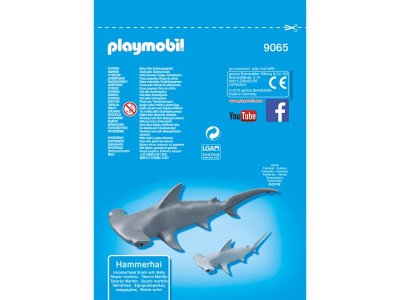 Конструктор Playmobil, Аквариум: Молотоголовая акула с детенышем 1-00235361_2