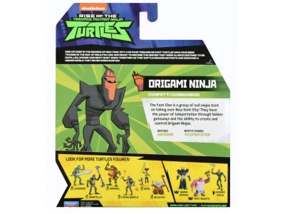 Фигурка Черепашки-ниндзя, серия ROTMNT Солдат Оригами Фут, 12 см 1-00235342_2
