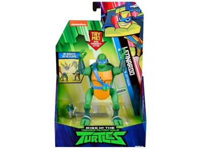 Фигурка интерактивная Черепашки-ниндзя, серия ROTMNT Леонардо ниндзя-атака, 15 см 1-00235345_1