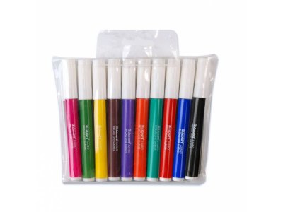 Фломастеры Luxor толстые, 1-2 мм, 10 шт. 1-00236484_2