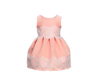 Платье Dress Deluxe детское, атласное с кружевом 1-00235254_1
