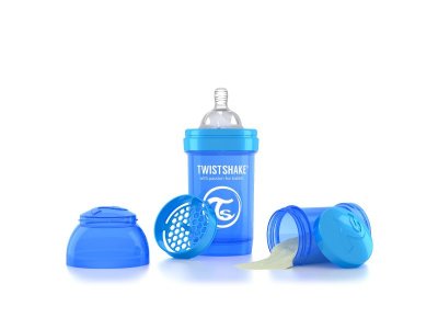 Бутылочка Twistshake антиколиковая с силиконовой соской 180 мл 1-00123147_1