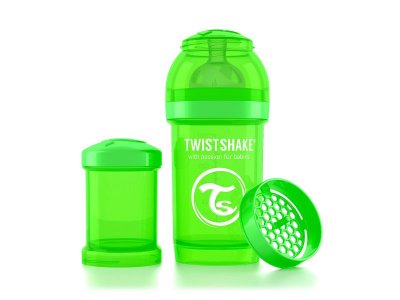 Бутылочка Twistshake антиколиковая с силиконовой соской 180 мл 1-00123149_3