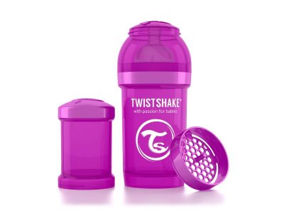 Бутылочка Twistshake антиколиковая с силиконовой соской 180 мл 1-00123150_3