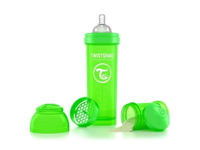 Бутылочка Twistshake антиколиковая с силиконовой соской 330 мл 1-00123161_1